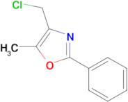 4-(Chloromethyl)-5-methyl-2-phenyloxazole