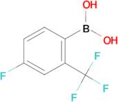 4-Fluoro-2-(trifluoromethyl)benzeneboronic acid