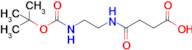 N-(2-Boc-aminoethyl)-succinamic acid