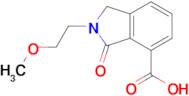 2-(2-Methoxyethyl)-3-oxo-2,3-dihydro-1H-isoindole-4-carboxylic acid