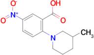 5-Nitro-2-(3-Methylpiperidin-1-yl)benzoic acid