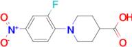 1-(2-Fluoro-4-nitrophenyl)piperidine-4-carboxylic acid