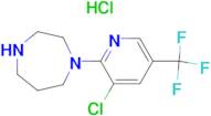1-[3-Chloro-5-(trifluoromethyl)pyridin-2-yl]homopiperazine hydrochloride