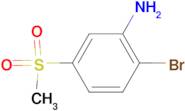 2-Bromo-5-(methylsulfonyl)aniline