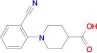 1-(2-Cyanophenyl)piperidine-4-carboxylic acid