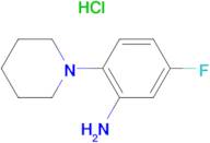 5-Fluoro-2-piperidin-1-ylaniline hydrochloride