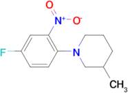 1-(Fluoro-2-nitrophenyl)-3-methylpiperidine