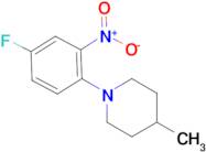 1-(4-Fluoro-2-nitrophenyl)-4-methylpiperidine