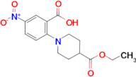 2-[4-(Ethoxycarbonyl)piperidin-1yl]-5-nitrobenzoic acid