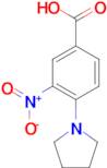 3-Nitro-4-(pyrrolidin-1-yl)benzoic acid