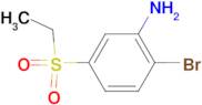 2-Bromo-5-(ethylsulfonyl)aniline