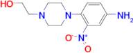 4-[4-(2-Hydroxyethyl)piperazin-1-yl]-3-nitroaniline