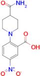 5-Nitro-2-(piperidin-4-carboxamide-1-yl)benzoic acid