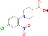 1-(4-Chloro-2-nitrophenyl)piperidine-4-carboxylic acid