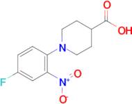 1-(4-Fluoro-2-nitrophenyl)piperidine-4-carboxylic acid