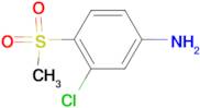 3-Chloro-4-methylsulfonylaniline