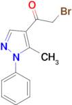 2-Bromo-1-(5-methyl-1-phenyl-1H-pyrazol-4-yl)-1-ethanone