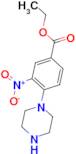 Ethyl 3-nitro-4-(piperazin-1-yl)benzoate