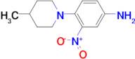 3-Nitro-4-(4-methylpiperidine-1-yl)aniline