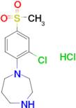 1-[(2-Chloro-4-methylsulfonyl)phenyl]homopiperazine hydrochloride