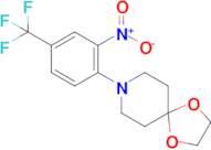 8-[2-Nitro-4-(trifluoromethyl)phenyl]-1,4-dioxa-8-azaspiro-[4,5]-decane