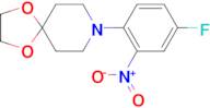 8-(4-Fluoro-2-nitrophenyl)-1,4-dioxa-8-azaspiro[4.5]decane