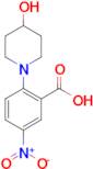 5-Nitro-2-(piperidin-4-ol-1-yl)benzoic acid