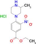 Ethyl 4-(3-methylpiperazin-1-yl)-3-nitrobenzoatehydrochloride