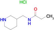 N-Piperidin-3-ylmethyl-propionamide hydrochloride