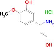 (R)-ß-(3-Hydroxy-4-methoxyphenyl)alaninol hydrochloride