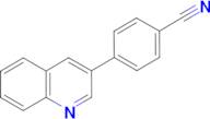 4-Quinolin-3-yl-benzonitrile