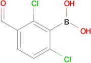 2,6-Dichloro-3-formylbenzeneboronic acid