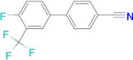 4'-Fluoro-3'-trifluoromethyl-biphenyl-4-carbonitrile