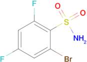 2-Bromo-4,6-difluorobenzenesulfonamide