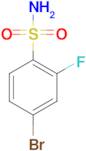 4-Bromo-2-fluorobenzenesulfonamide