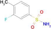 3-Fluoro-4-methylbenzenesulfonamide