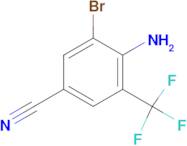 2-Bromo-4-cyano-6-(trifluoromethyl)aniline