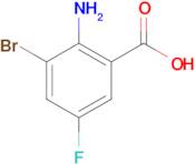 2-Amino-3-bromo-5-fluorobenzoic acid