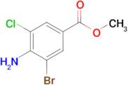 Methyl-4-amino-3-bromo-5-chlorobenzoate