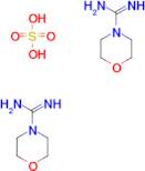 Morpholine-4-carboxamidine hemisulfate