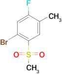 4-Bromo-2-fluoro-5-methylsulfonyltoluene