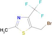 5-Bromomethyl-2-methyl-4-(trifluoromethyl)-1,3-thiazole