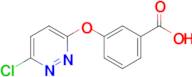 3-(6-Chloropyridazin-3-oxy)benzoic acid