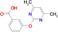 3-(4,6-Dimethylpyrimidin-2-oxy)benzoic acid