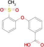 3-[(2-Methylsulfonyl)phenoxy]benzoic acid
