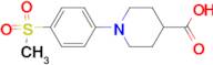 1-[4-(Methylsulfonyl)phenyl]piperidine-4-carboxylic acid