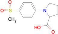 1-[4-(Methylsulfonyl)phenyl]pyrrolidine-2-carboxylic acid