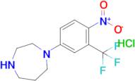 1-[4-Nitro-3-(trifluoromethyl)phenyhomopiperazine hydrochloride