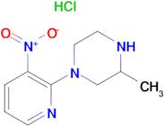 3-Methyl-1-(3-nitropyridin-2-yl)piperazinehydrochloride