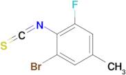 2-Bromo-6-fluoro-4-methylphenylisothiocyanate